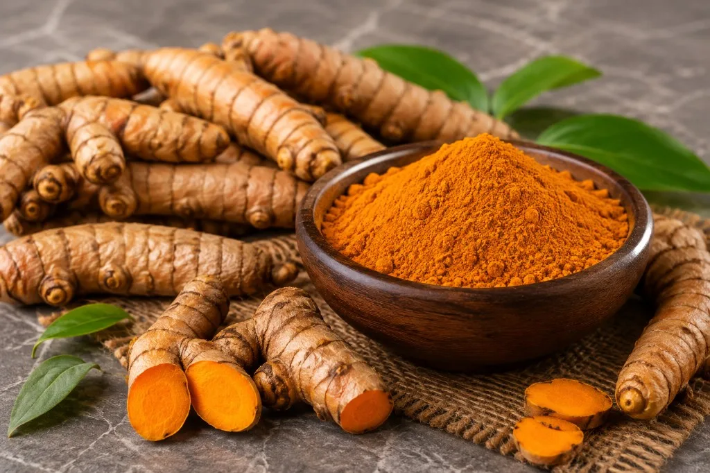 Lakadong Turmeric powder ready for private label and OEM packing