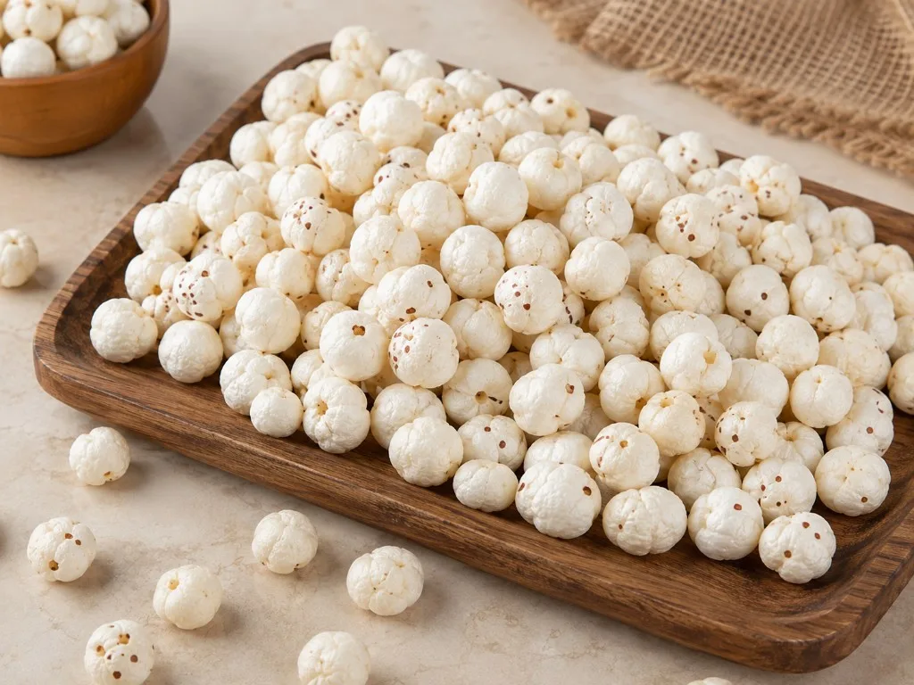 Whole Indian Makhana Fox Nuts for export supply